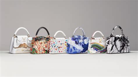 louis vuitton bag paintings|Louis Vuitton's Artsy Capucines Bags Are Conversation Starters .